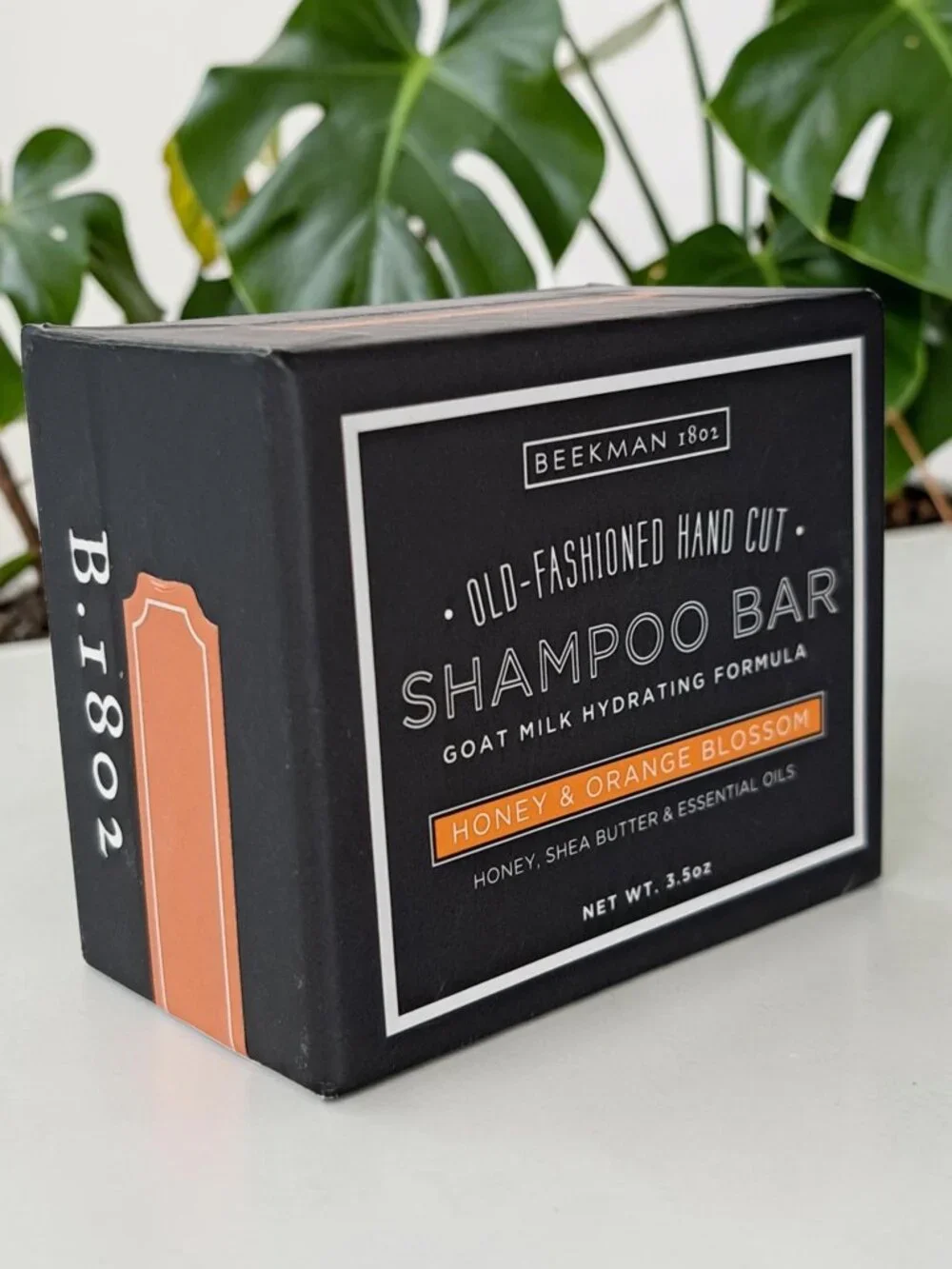 Beekman Shampoo Bar 1801 Honey & Orange Blossom Hand Cut Goat Milk 3.5oz